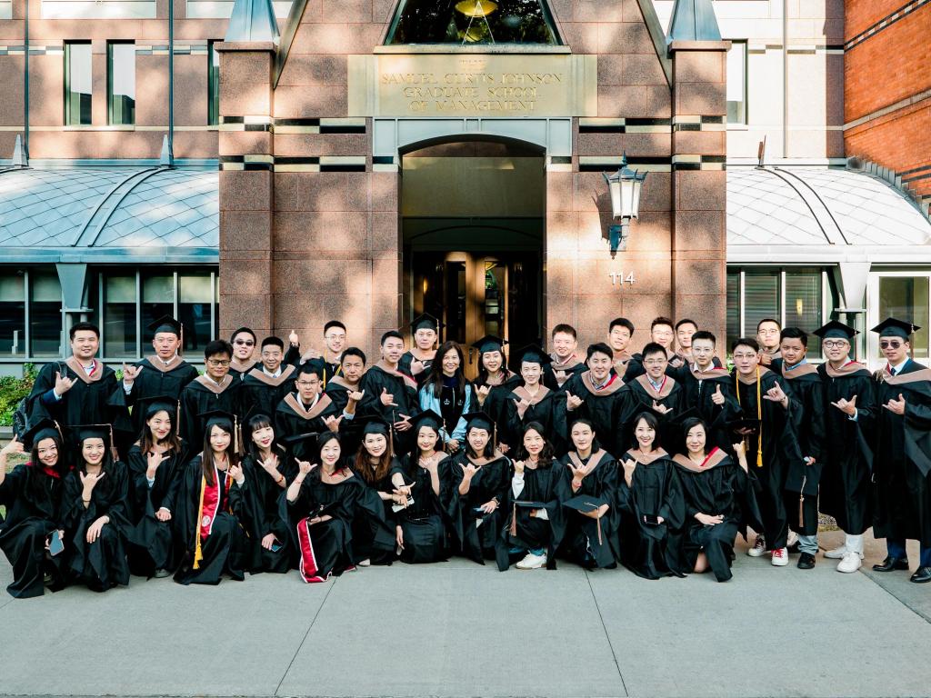 精彩回忆｜清康FMBA毕业生参加2023年康奈尔大学毕业典礼